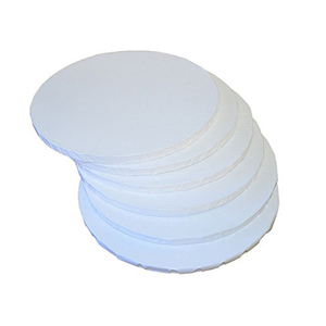 Planches à gâteaux rondes, tambours à gâteaux épais de 1/2 pouces, fournitures de décoration de gâteaux planche de masonite à gâteau blanche robuste pour gâteaux multicouches - Product Image 3