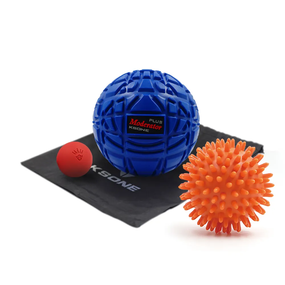 Массажный мяч KSONE 8 см и 12 см, новый дизайн, массажный мяч для мобильности