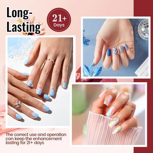 Vernis à ongles en gel Kudan, couleur organique personnalisée, séchage rapide, longue tenue, sans décoloration, <span class=keywords><strong>nude</strong></span>, brillant, vernis à ongles pailleté - Product Image 5