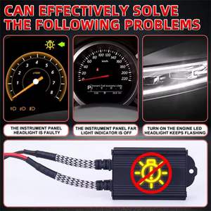 H7 LED ดิจิตอลอัจฉริยะตัวถอดรหัสอัจฉริยะป้องกันการอ่านค่าคุณภาพสูงสำหรับ H1 H7 H3ไฟ LED สำหรับรถยนต์อเนกประสงค์ - Product Image 6