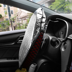 Parasol Plegable de Aluminio para Volante, Aislamiento Térmico, Protección Interior del Automóvil para Verano, Uso General - Product Image 2
