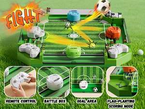 Jeux de baby-<span class=keywords><strong>foot</strong></span> de table, jeux de fête, bataille <span class=keywords><strong>multijoueur</strong></span>, football télécommandé, jouets de bureau pour enfants, cadeaux - Product Image 6