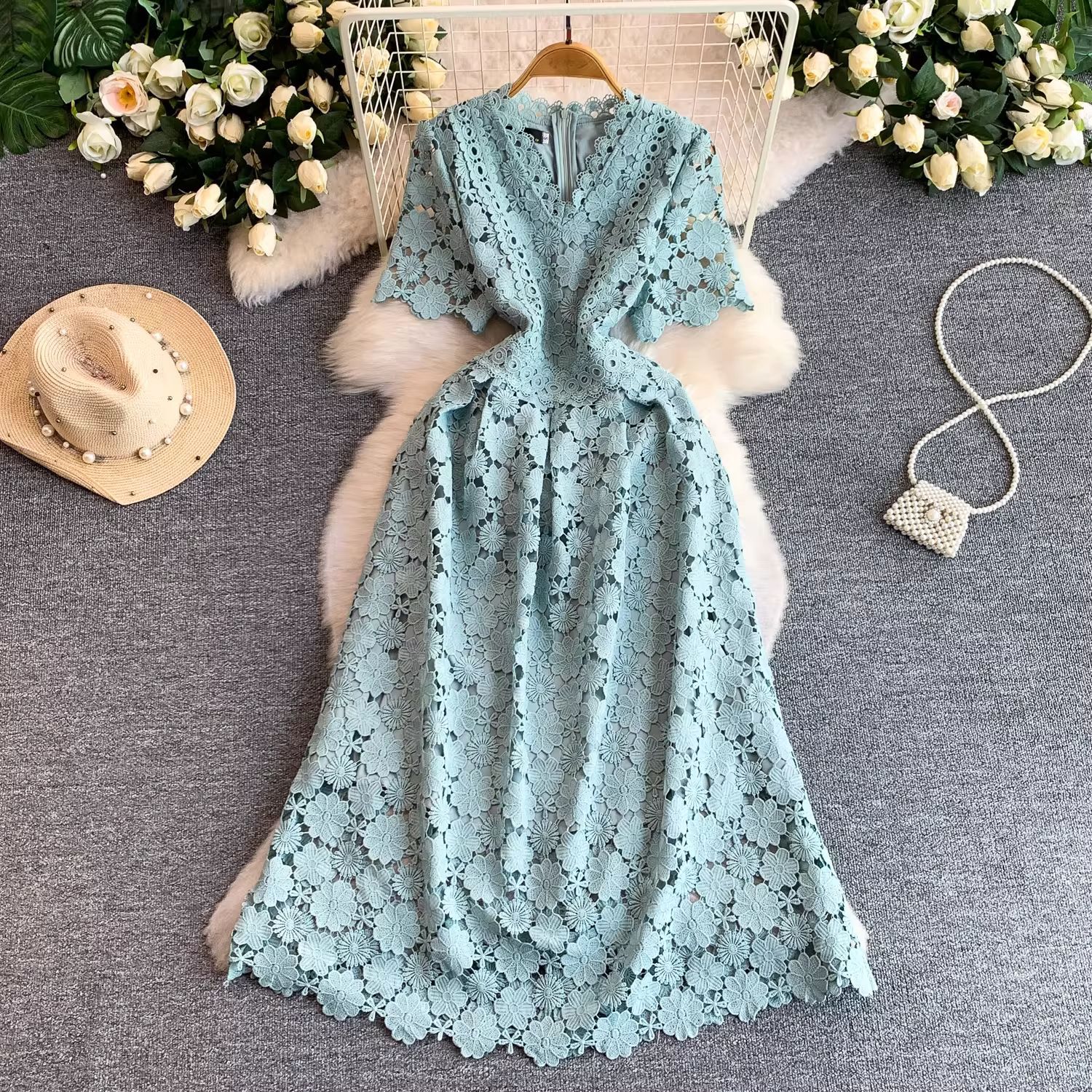 knee length dresses for ladies Brunch Bound Socialite Floral Brocade Mini Dress – VICI