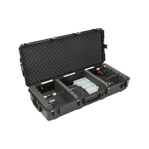 Grand étui de protection en plastique rigide roulant avec roues pistolet de pêche avec flèches étui de transport pour cartes à collectionner pionnier <span class=keywords><strong>xdj</strong></span> <span class=keywords><strong>rx3</strong></span> - Product Image 1