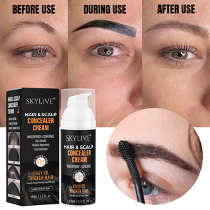 OEM/ODM Thin Hair <strong>Concealer</strong> Cream Scalp Coverage Thicken Sparse <strong>Roots</strong> Instantly Liquid Corrector Fine Hair and Bald Spots - Product Image 6