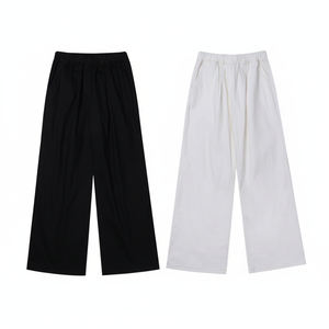 OZKIZ Pantalon large coréen premium pour enfants, taille mi-haute décontractée pour filles de 6 à 9 ans, vente en gros, mode enfantine printemps/automne, fabriqué en Chine - Product Image 2