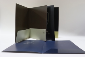 Tùy chỉnh thư mục trình bày gấp tài liệu gấp kinh doanh thư mục A4 tùy chỉnh Túi - Product Image 3