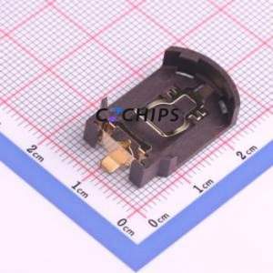 BS-08-B2AA025-R Button & Strip Battery Connector SMD Connector Battery Holder CR2032 Phosphor Bronze - Product Image 1