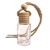 Bouteille de diffuseur d'huile essentielle d'aromathérapie pour voiture Bouteille de désodorisant vide Bouteille de parfum suspendue Accessoires de décoration de parfum