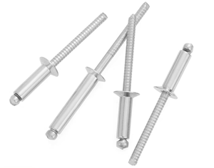 Rivets à tête plate ou bombée de 3,2 mm, 4 mm, 4,8 mm, 25 mm de long, en acier inoxydable 304/316, rivets aveugles à tête fraisée CSK - Product Image 2