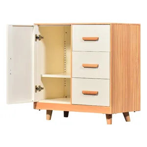 Luoyang-mini armoire courte, placard de bonne qualité bleu baleine, armoire slim avec étagère et tiroir, nouveau