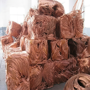 Lot de Déchets de Fil de Cuivre de Qualité Industrielle, Métal Recyclé Palettisé pour le Recyclage - Product Image 1