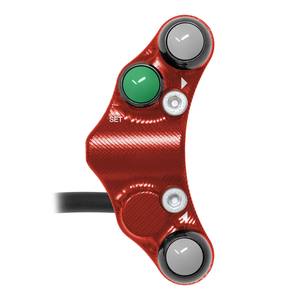 Interruttore Manubrio Sinistro per MV Agusta Dragster (Rosso) - Product Image 4