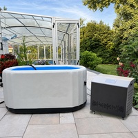 Machine de refroidissement d'eau pour bain de glace à refroidissement par air avec pompe et moteur pour baignoire – Spa extérieur haute efficacité