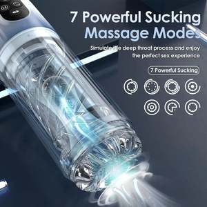 Männlicher Mastur bator Automatisches Saugen Drehen Penis Vakuumpumpe Wasser massage gerät Muschi Vagian Tasche Masturbation Cup Sexspielzeug Für Männer - Product Image 2
