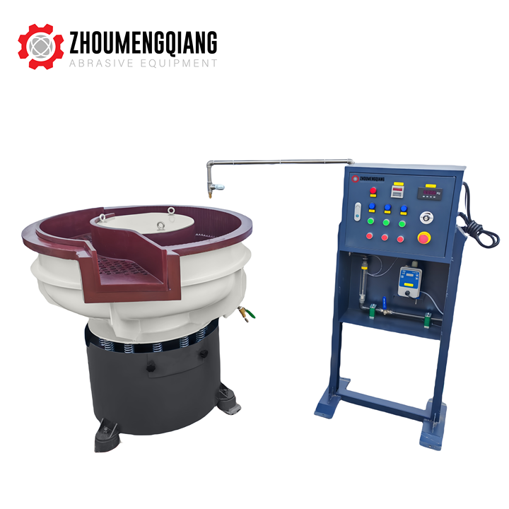 250L Barrel Vibrator Deburring Vibratory Finishing Machine