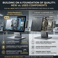 Terminal de point de vente Android Longfly S1, caisse enregistreuse, écran tactile capacitif noir, processeur Intel I3, 1366x768, Wi-Fi 6, Bluetooth 5.2
