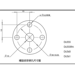 Moteur à essence DLE55 55CC 5.5HP/8500rpm pour avion RC à aile fixe, monocylindre, double échappement, refroidissement par air, démarrage manuel - Product Image 5