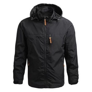 High Quality Quick-Drying Men Loose Casual Autumn Coat Men'S <strong>Thin</strong> Spring <strong>Waterproof</strong> Nylon Windbreaker Custom <strong>Jacket</strong> for Men - Product Image 1