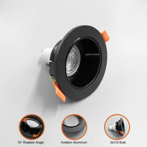 Luz descendente redonda de hierro de alta calidad, iluminación de interior para Hotel y hogar, muy brillante - Product Image 2