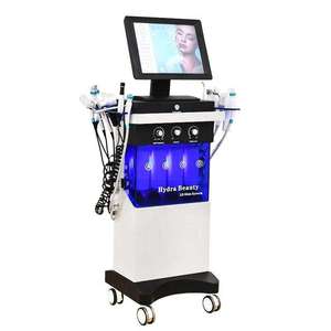 14 Handles Oxygen Jet Hydro Microdermabrasion Aqua Facial Machine with Vacuum and Hydrating Technology - Product Image 4
