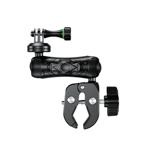 Tốt 3.54 ''đôi ổ cắm cánh tay 1/4"-20 chủ đề Máy Ảnh kẹp núi Tripod núi Adapter cho hành động xe máy giấy phép tấm khung - Product Image 4