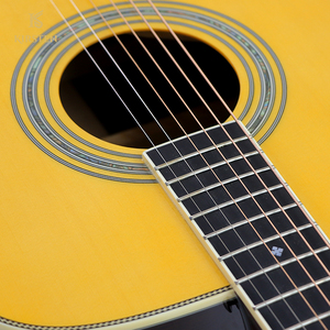 OEM Custom Support High-End 41Inch Solid Spruce <b>Top</b> Nylon <b>Strings</b> Rounded Corner Professional Performance Acoustic Guitar - Product Image 3