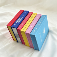 Mini livre de poche léger, livre de lecture personnalisé A7, fournitures de papeterie portables