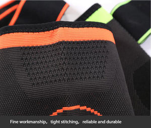 Vente chaude Top Un Tricoté Élastique Compression Genouillères Genouillère Manches pour Protection Cuivre Compression Genouillère Manches - Product Image 2