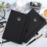 Carnet de budget mensuel et carnet de suivi des dépenses, organiseur financier à couverture rigide en PVC, planificateur de budget non daté 6,3" x 8,4"