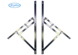 Fermo a Frizione in Acciaio Inox 304 per Finestre a Battente, 20 Pollici, 5 Barre, Scanalatura Rotonda in Ottone - Product Image 4