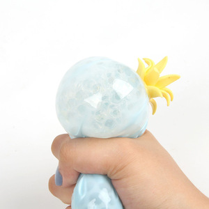Juguete Antiestrés de Piña Colorida, Súper Suave, de Rebote Lento, Elástico y Apretable, para Niños y Niñas - Product Image 3