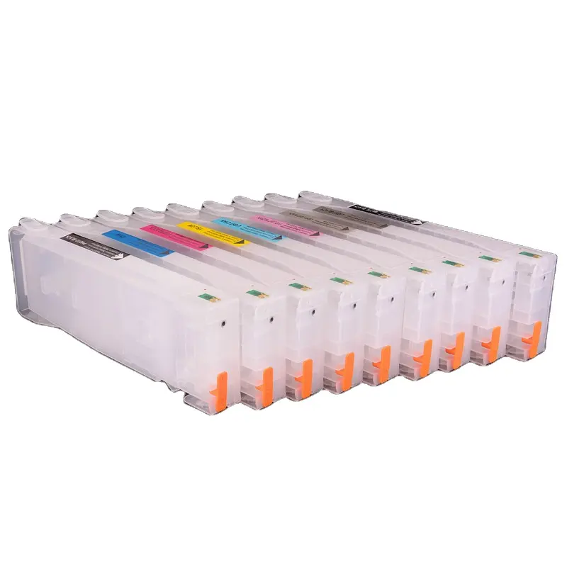 Supercolor New with Chip Empty 1 Set Arrive for EPSON P6000 P7000 P8000 P9000 Refill Ink Cartridge Compatible with 24 Hours