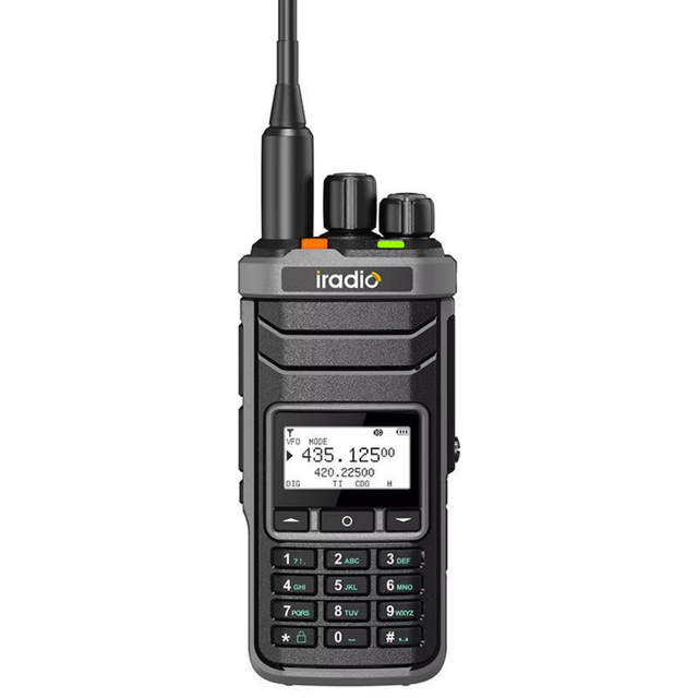 Iradio UV88 Multiband Walkie Talkie 1024 Channel CB Shortwave Air Band RX Type-C Rechargeable 5W IP67 Waterproof 2 Way Radio