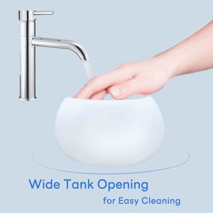 Tiết kiệm năng lượng nhãn hiệu riêng nhựa mặt hấp máy điện ấm hơi nước Vaporiser đôi đầu phun 3L Công suất hộ gia đình - Product Image 3