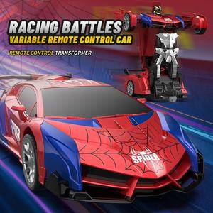 LASIVE Giocattoli 1:18 Telecomando di deformazione per <span class=keywords><strong>Auto</strong></span> <span class=keywords><strong>RC</strong></span> Una Chiave di Deformazione Robot Elettrico di Simulazione <span class=keywords><strong>Auto</strong></span> Modello di <span class=keywords><strong>Auto</strong></span> da Corsa per i Bambini - Product Image 5
