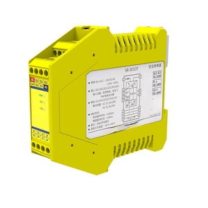 Relé de Seguridad Electromagnético Ultrafino de Bajo Consumo, Más Vendido, con Contactos 3NO+1NC, Modelo de Uso Protector SR-3O1CP - Product Image 1