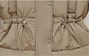 2024 invierno nueva versión coreana Chaleco de algodón grueso con capucha Chaleco de algodón suelto chaqueta cálida sin mangas OEM - Product Image 2