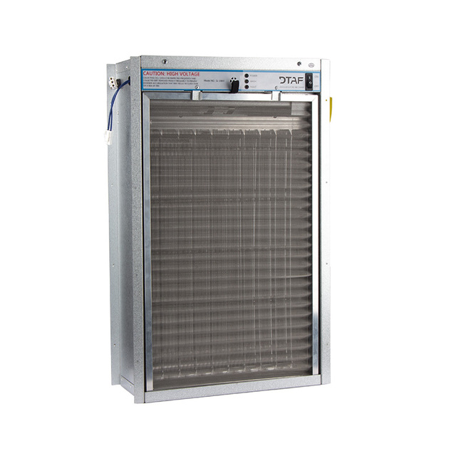New Electrostatic Precipitator Air Purifier Hotels Box Filter Return Air Outlet Dust Removal Sterilization Plasma Purifier