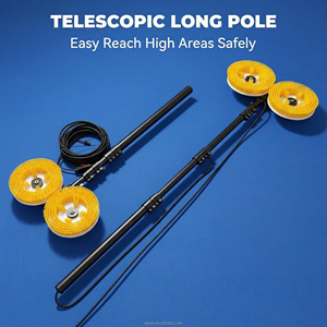 Máquina de Limpieza Fotovoltaica Eléctrica de Doble Cabezal con Práctico Disco de Nylon, Fácil de Usar, Cepillos de Limpieza OEM - Product Image 6