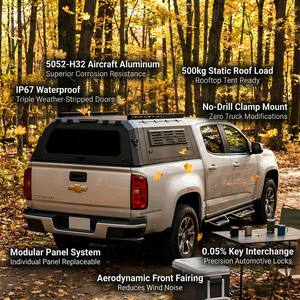 Vente chaude 2026 : Hard-top en aluminium pour camion, couverture de benne haute pour <span class=keywords><strong>Chevrolet</strong></span> <span class=keywords><strong>Silverado</strong></span> 1500 et Dodge RAM 1500 (modèles 2017-2026, 5,8 pieds) - Product Image 1