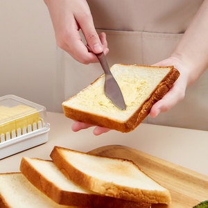 Food <b>Storage</b> Crisper Cutting <b>Container</b> Butter Dividing Box <b>Cheese</b> Grater Dustproof Butter & <b>Cheese</b> <b>Storage</b> Box with Lid - Product Image 6