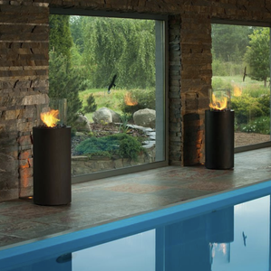 Paysage extérieur carré/rond chauffe-alcool éthanol cheminée véritable feu cheminée <span class=keywords><strong>Table</strong></span> B & B décoration feu <span class=keywords><strong>de</strong></span> joie poêle - Product Image 6