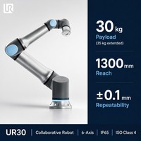 Robot collaboratif UR30 300W 12/24V PLC & Moteur Aluminium 30kg Garantie 1 an pour les applications de préhension, d'assemblage et de placement
