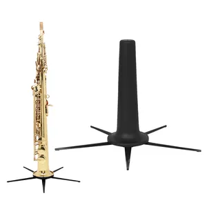 Wholesale Collapsible 5 Foot Sax Straight Bracket Soprano Saxophone Stand