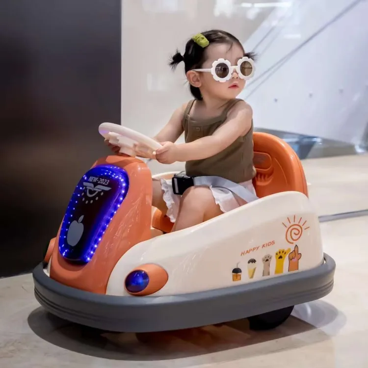 安いキッズバンパーカーバッテリー駆動360度/子供バッテリー駆動おもちゃの車に乗る