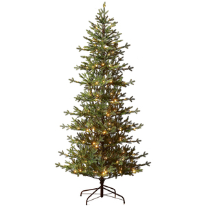 Prix d'usine EXW, vente en gros, arbre <span class=keywords><strong>de</strong></span> <span class=keywords><strong>Noël</strong></span> <span class=keywords><strong>artificiel</strong></span> <span class=keywords><strong>de</strong></span> haute qualité entièrement en PE avec base <span class=keywords><strong>de</strong></span> support et lumières personnalisées - Product Image 5
