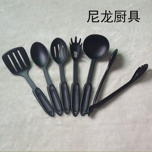 Juego de utensilios de cocina de nailon, espátula, cuchara, pinzas para alimentos, resistentes al calor, 31 cm, 29 cm, para utensilios de cocina - Product Image 3