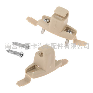 <b>Plastic</b> Car Sun Visor Clips <b>Bracket</b> Accessories 51168243575 For Bmw E46 3 Series - Product Image 1