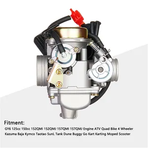 Bộ chế hòa khí 24mm pd24j GY6 125 150 125cc 150cc 152qmi 157qmj 4 đột quỵ Scooter xe máy ATV Quad đi Kart Bộ chế hòa khí